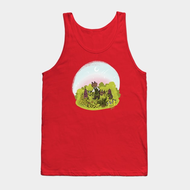 Sunday Gardening Tank Top by Angry seagull noises